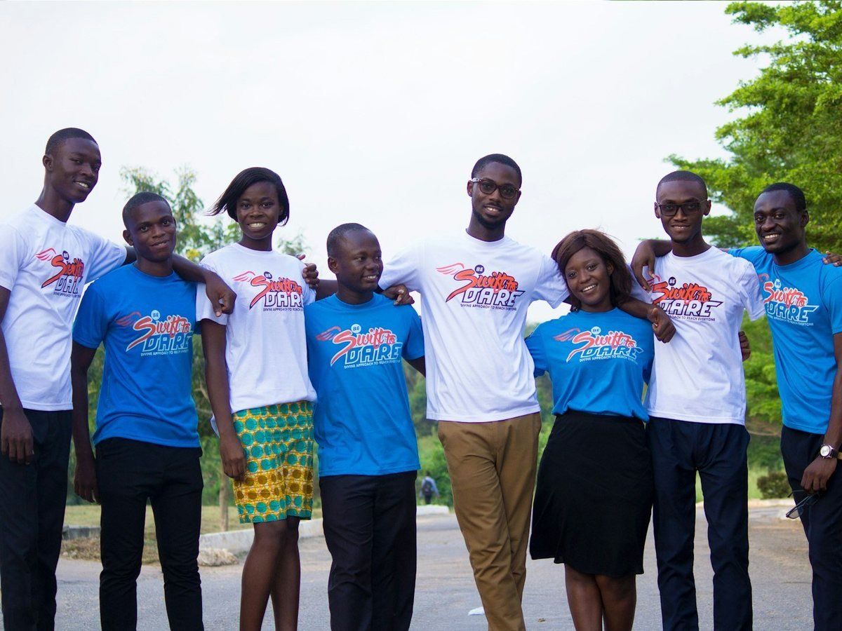 Group of young professionals and trainees